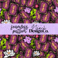 Tarot Floral Seamless Pattern Digital PNG