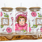 Umbridge Floral Glass Can Wrap Digital PNG