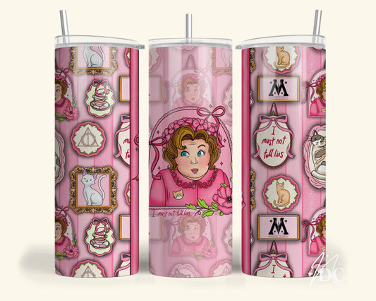 Umbridge Floral Tumbler Digital PNG