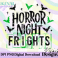 Horror Night Frights Color Digital PNG