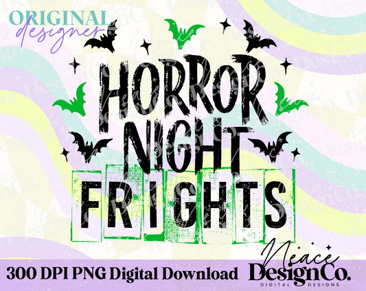 Horror Night Frights Color Digital PNG