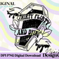 Thirty Flirty and Dying Digital PNG