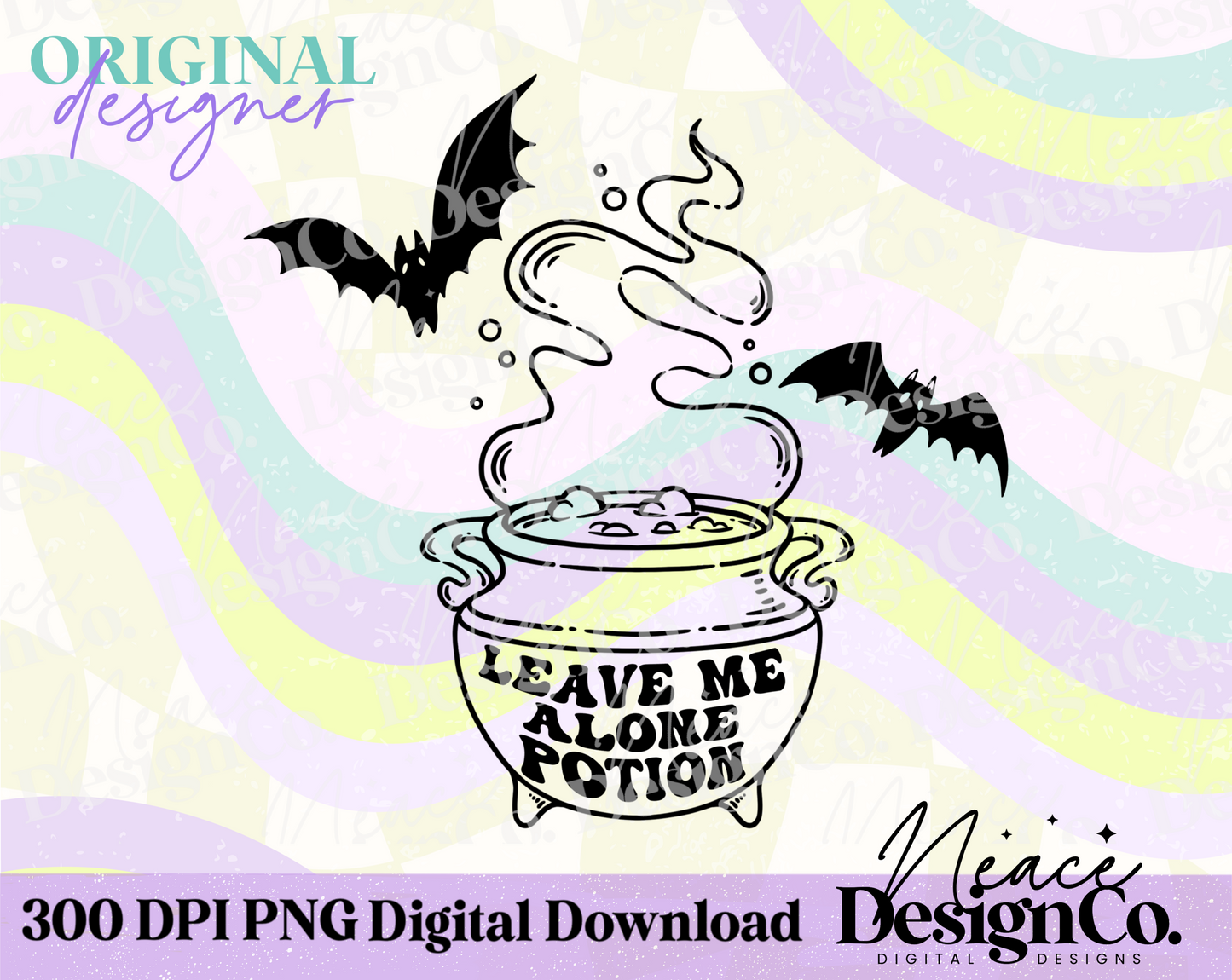 Leave Me Alone Potion Digital PNG