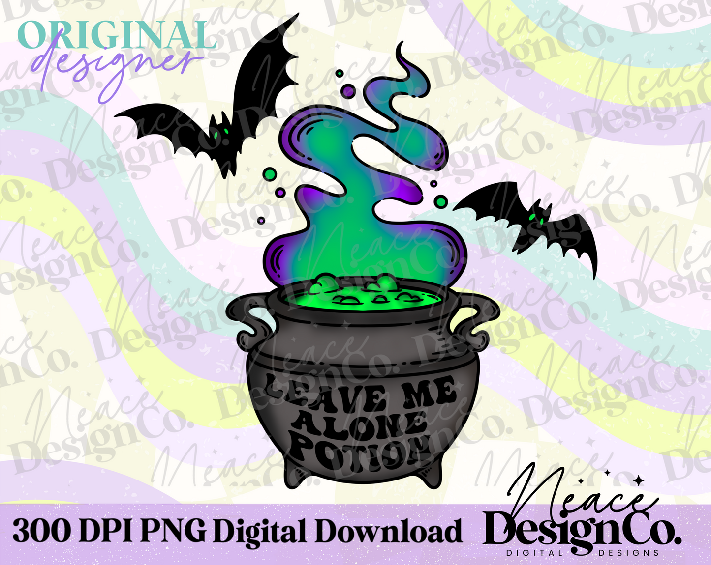 Leave Me Alone Potion Color Digital PNG