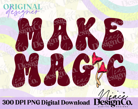 Make Magic Color Digital PNG