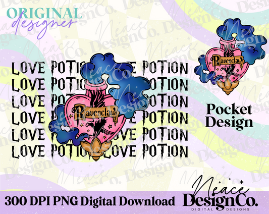 Ravenclaw Love Potion Digital PNG