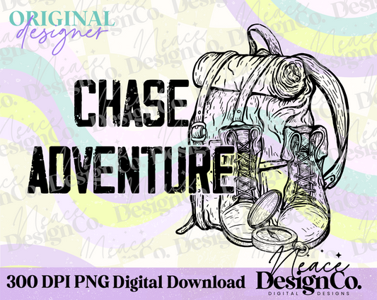 Chase Adventure Digital PNG