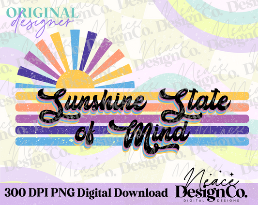 Sunshine State of Mind Digital PNG