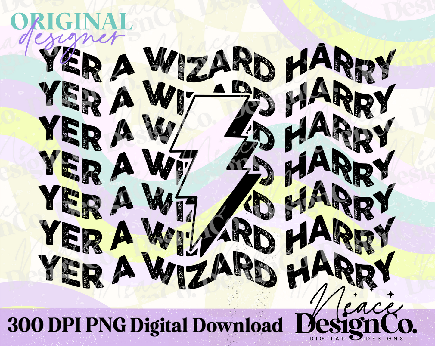 Yer A Wizard Harry Digital PNG