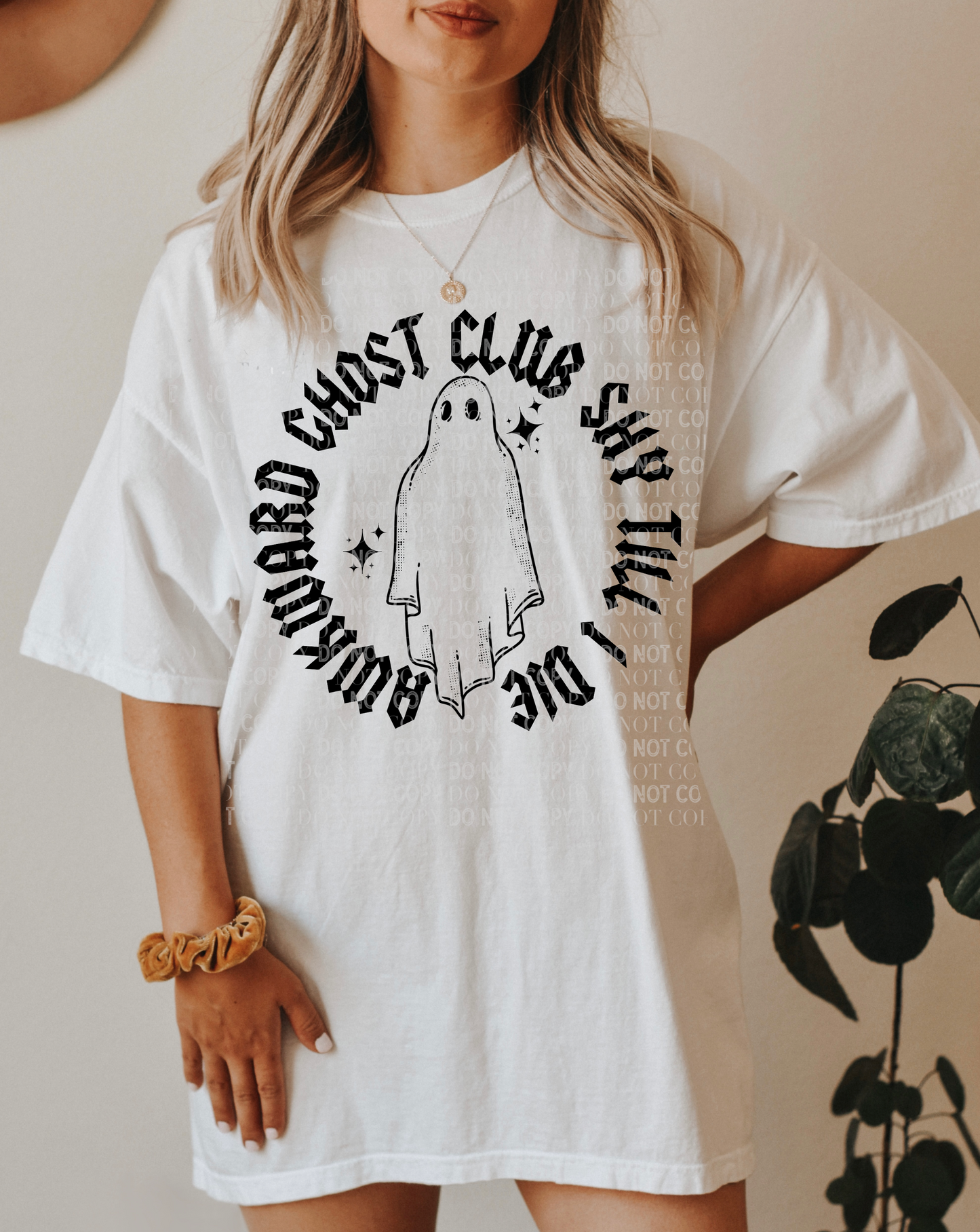 Awkward Ghost Club Digital PNG