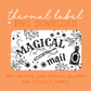 Magical Mail Thermal Label PNG