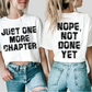 Just One More Chapter Digital PNG